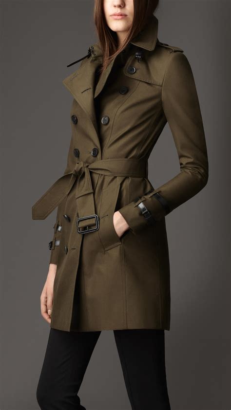 green burberry trench coat|discounted Burberry trench coats.